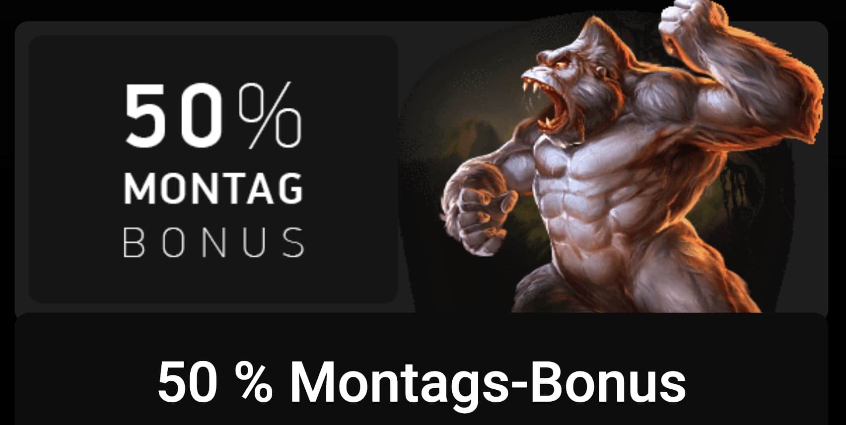 Betchan Casino Montags-Bonus