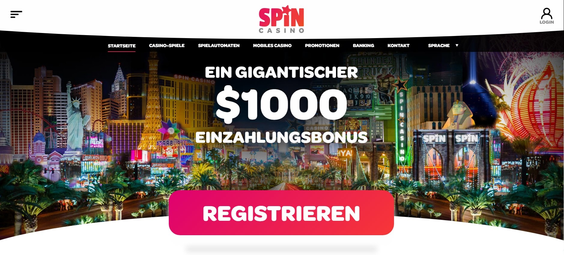 Spincasino Startseite